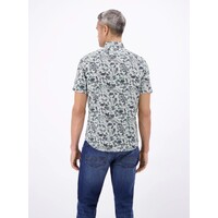 Lerros Overhemd Slubyarn Broken White