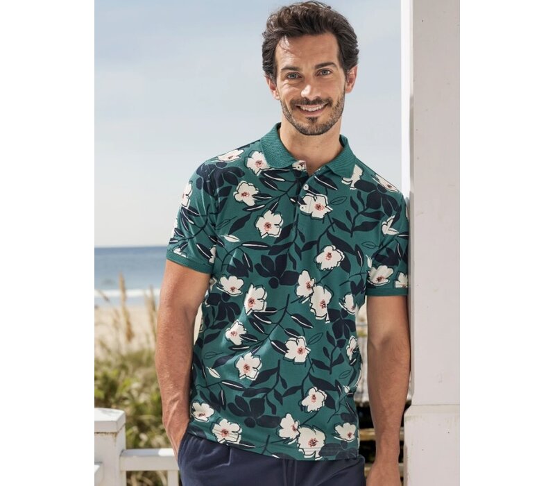 Lerros Polo Pique Soft Teal