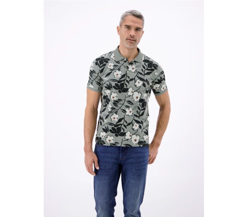 Lerros Polo Pique Storm Grey