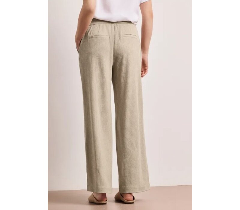 Street One Wide Leg Crinkle Crash Cobble Stone