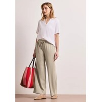 Street One Wide Leg Crinkle Crash Cobble Stone