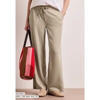 Street One Wide Leg Crinkle Crash Cobble Stone