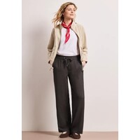 Street One Wide Leg Crinkle Crash Deep Earth