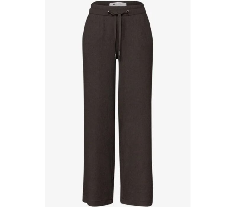 Street One Wide Leg Crinkle Crash Deep Earth