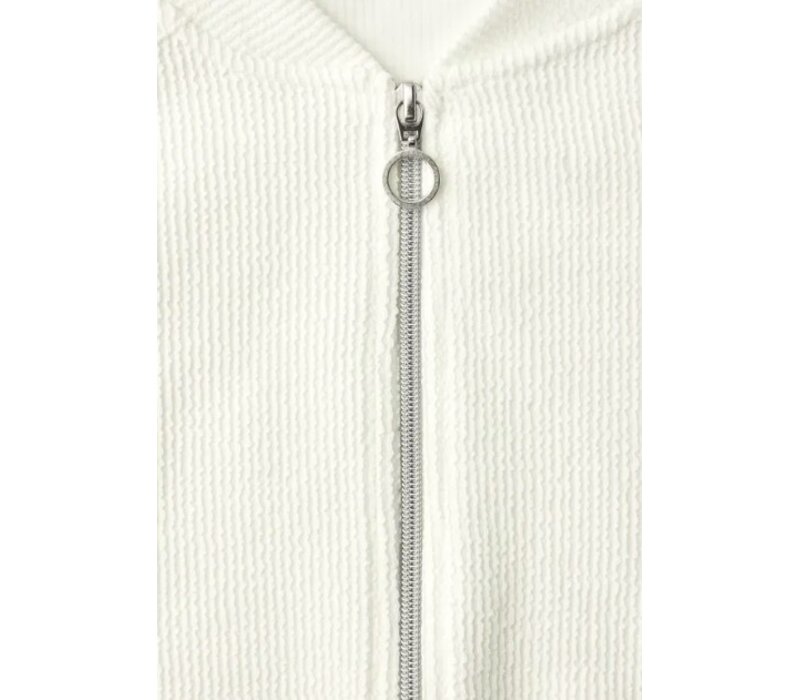 Street One Short Structure Jacket Off White