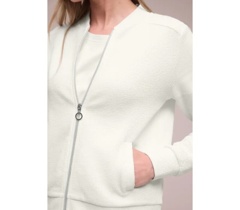 Street One Short Structure Jacket Off White