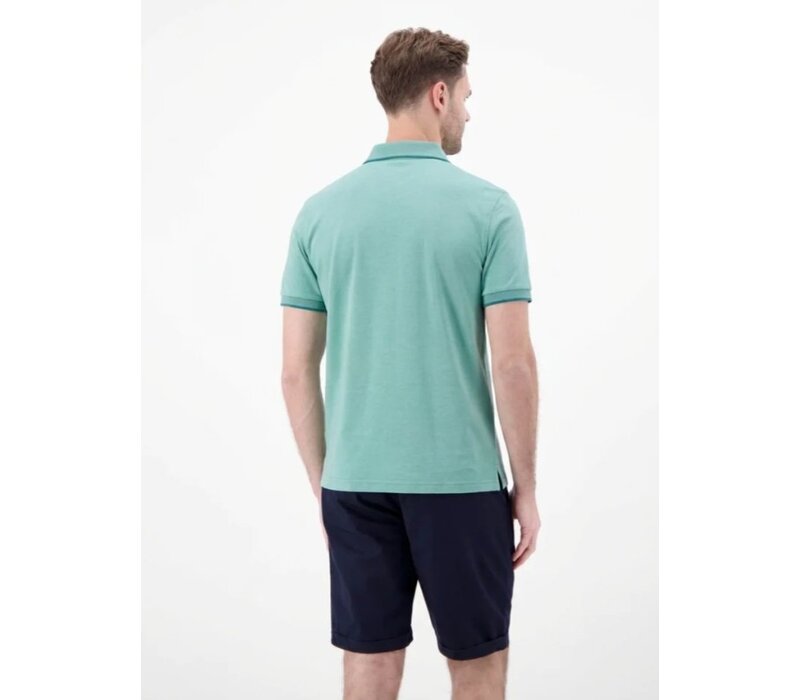 Lerros Polo Pima Soft Teal