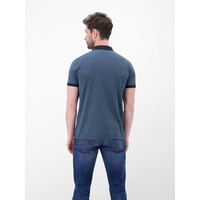 Lerros Polo 2Tone Pique Classic Navy