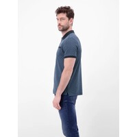 Lerros Polo 2Tone Pique Classic Navy