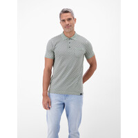 Lerros Polo 2Tone Pique Storm Grey