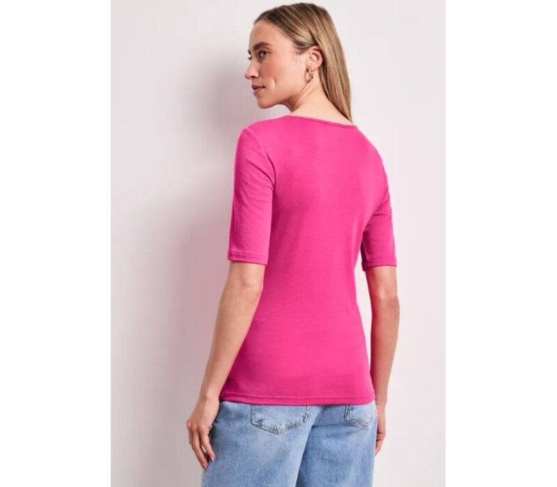 Street One Palmira Basic Shirt Magenta Dream