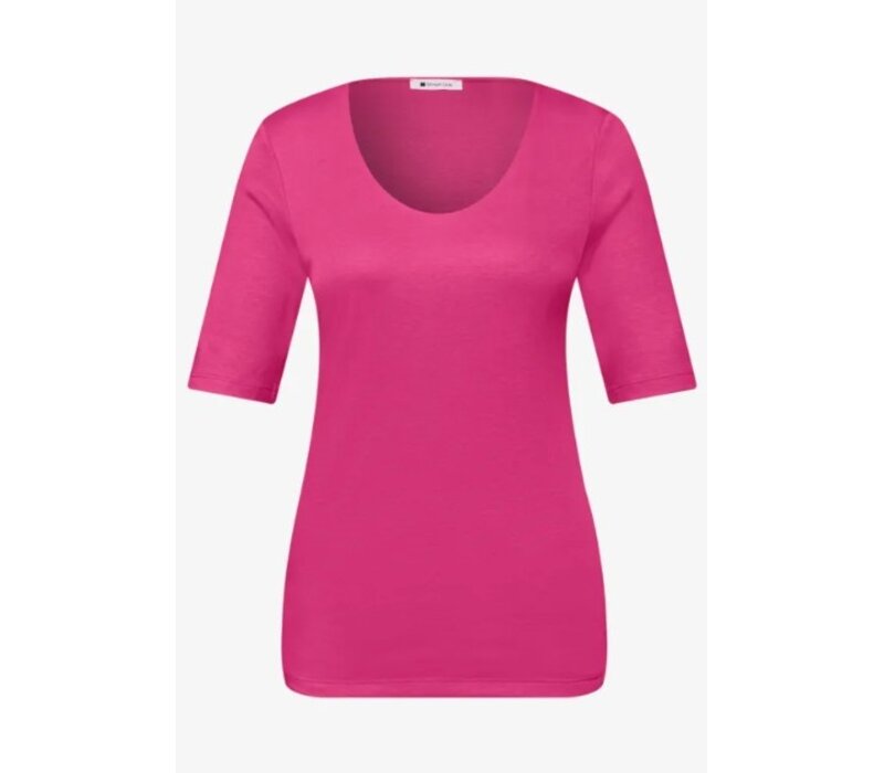 Street One Palmira Basic Shirt Magenta Dream