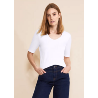 Street One Palmira Basic Shirt White