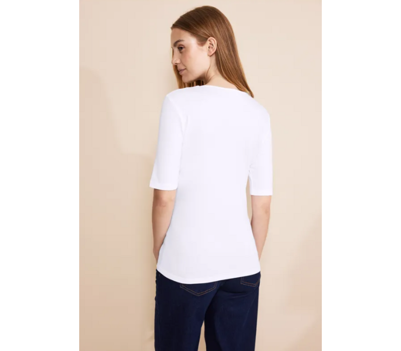 Street One Palmira Basic Shirt White