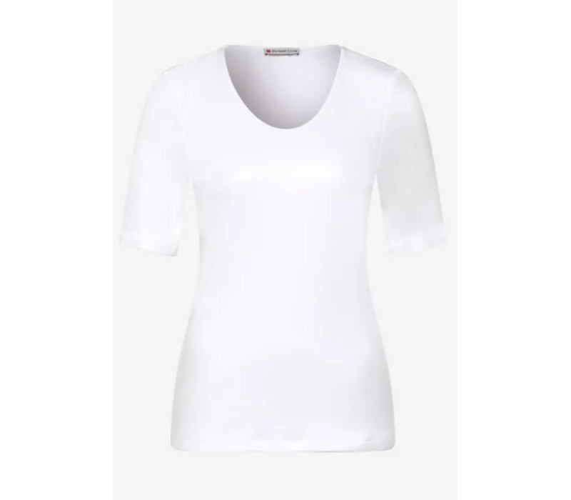 Street One Palmira Basic Shirt White