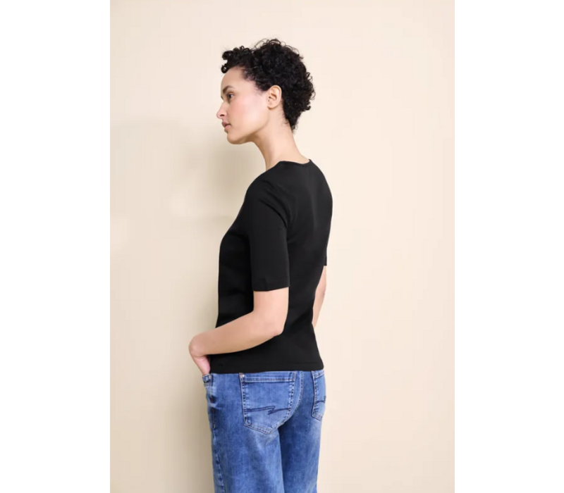 Street One Palmira Basic Shirt Black