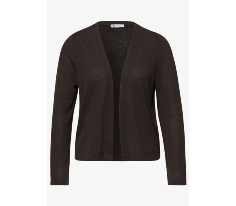 Street One Nette Summer Knit Vest Espresso Brown