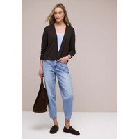 Street One Nette Summer Knit Vest Espresso Brown