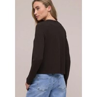 Street One Nette Summer Knit Vest Espresso Brown