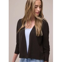 Street One Nette Summer Knit Vest Espresso Brown
