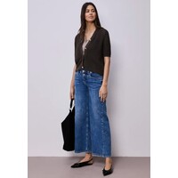 Street One V-Neck Cardigan Structure Espresso Brown