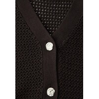 Street One V-Neck Cardigan Structure Espresso Brown