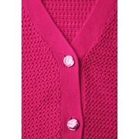 Street One V-Neck Cardigan Structure Magenta Dream