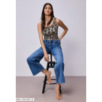 Street One Printed Anni Top Timeless Beige