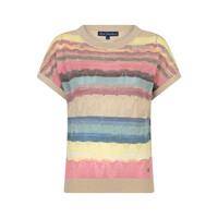 Red Button Jerry Multi Stripe Multi