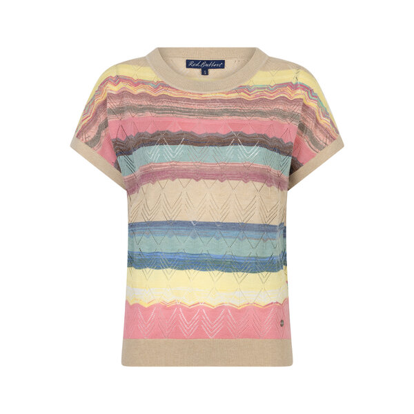 Red Button Jerry Multi Stripe 