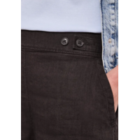 Street One Wide Leg Buttons High Waist Espresso Brown