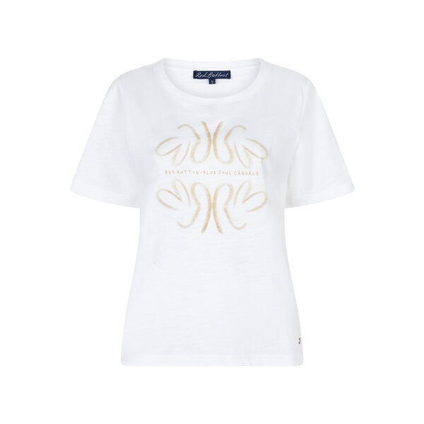 Red Button Tee Temmy Butterfly 