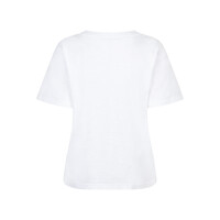 Red Button Tee Temmy Butterfly White Butteryellow