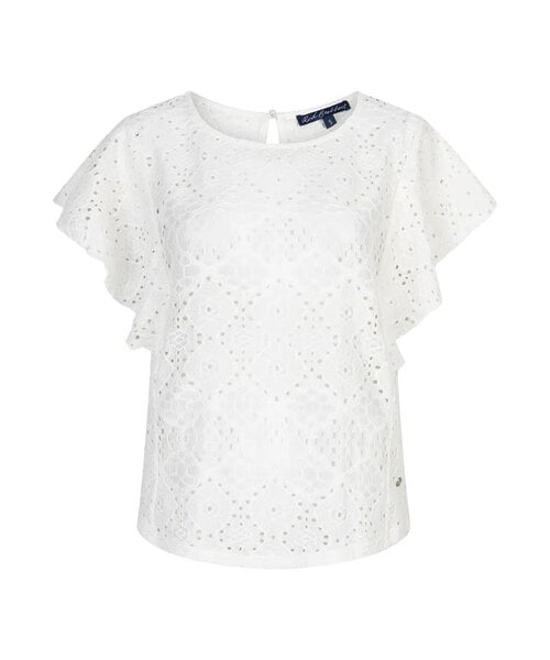 Red Button Red Button Top Ajour Ruffle Sleeve