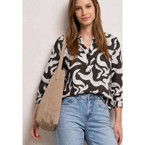 Street One Splitneck Tunic Blouse 