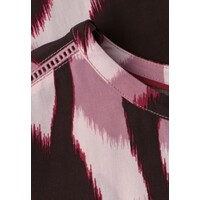 Street One Roundneck Shirtblouse with Tape Deta Clouded Blush