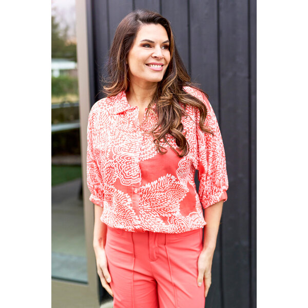 Zoso Printed Woven Blouse 