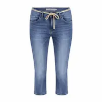 Geisha Capri Mid Blue Denim