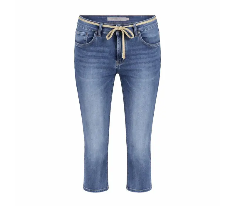 Geisha Capri Mid Blue Denim