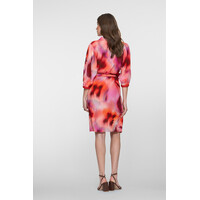 Geisha Dress Red Blush Mandarine