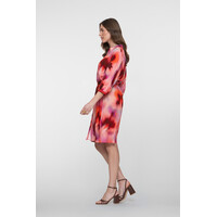 Geisha Dress Red Blush Mandarine