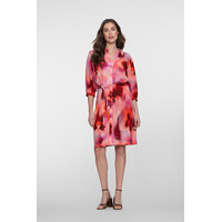 Geisha Dress Red Blush Mandarine