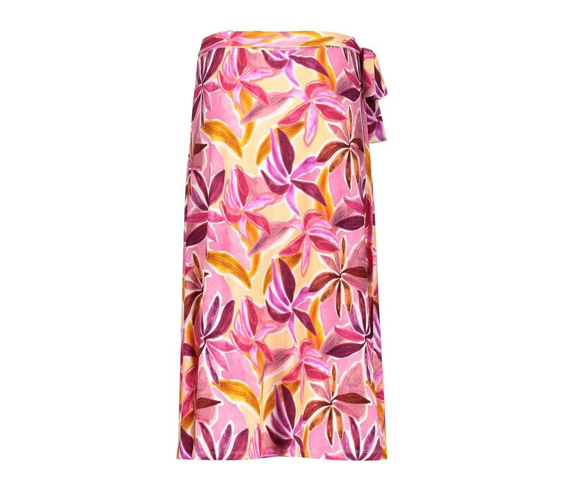 Geisha Skirt Long Jersey Purple Pink