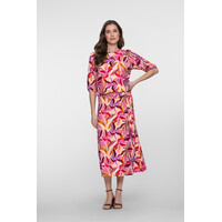 Geisha Skirt Long Jersey Purple Pink