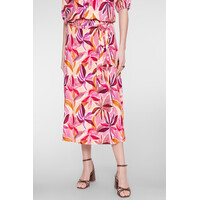 Geisha Skirt Long Jersey Purple Pink