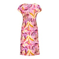 Geisha Dress V-Neck Short Jersey Purple Pink