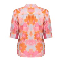 Geisha Blouse Orange Pink