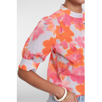 Geisha Blouse Orange Pink