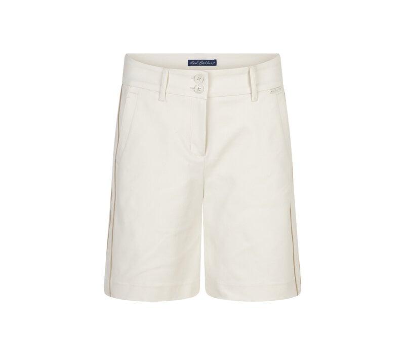 Red Button Ava Short & Piping Pearl