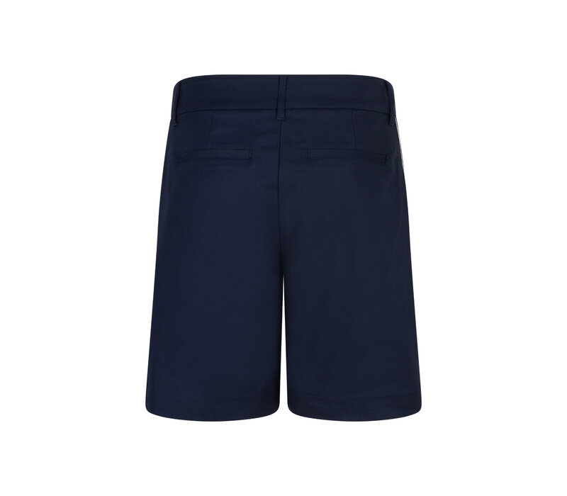 Red Button Ava Short & Piping Dark Blue